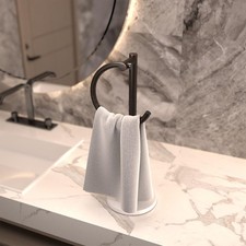 Stand Countertop Hand Towel Holder, Towel Rack Standing, Towel Bar Hanger for...