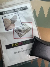 Joe Porper FOLDING MONEY Peter Biro Magic/Mentalism Coin Bending!