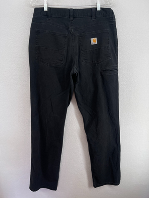 CARHARTT Pants Mens 34x34 Relaxed Fit Rugged Flex Rigby Canvas