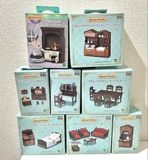 Sylvanian Families Classic Colors Furniture Calico Critters Bonus Set of 9 Japan