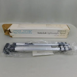Slik 500G-FL Insta-Lok 14"-43" Trépied de voyage compact léger