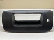 Genuine GM 2007-13 Sierra Silverado Tailgate Handle Bezel w/Lock Hole 22755302