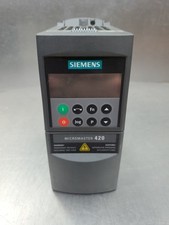 Siemens 6SE6420-2UC12-5AA0 MICROMASTER 420 Drive, B12/1.05.                1D-50