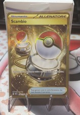 Pokemon Card - SCAMBIO GOLD 206/165 Pokemon 151 ITA - RARA SEGRETA