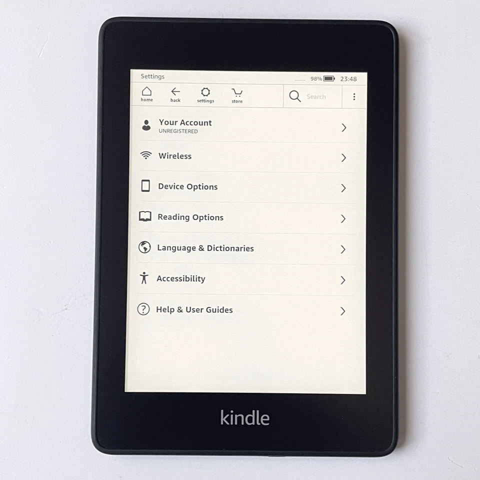 Amazon Kindle Paperwhite 4 10th Gen PQ94WIF 8GB Wi-Fi Black eBook Reader - KL2 - Image 3 of 4