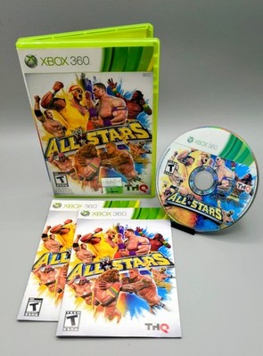 WWE All Stars (Microsoft Xbox 360, 2011) Complete CIB w/ Manual Tested 
