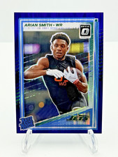 2025 Donruss Optic Rated Rookie Arian Smith (RC) Purple Shock Prizm #285