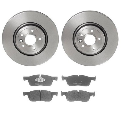 Brembo Front Brake Kit 325mm Disc Rotors & Ceramic Pads for Jaguar XE XF 2.0L L4