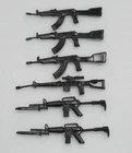 Gun Rifle Set 1982 Cobra Officer Soldier Figure G.I. GI Joe 3.75 ARAH Lot *READ*