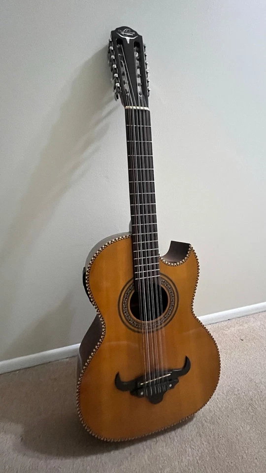 Oscar Schmidt 12-String Acoustic-Electric Guitar – Powerful Sound & Great Design - Image 3 of 4