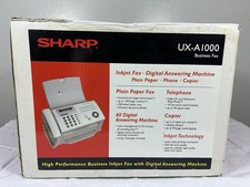 New Sharp UX-A1000 Plain Paper Facsimile Fax & Phone Business Fax Copier Machine