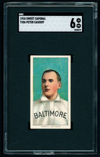 1909-11 T206 Sweet Cap Portrait - Peter Cassidy - Orioles - SGC 6 Pristine