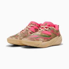 Puma All-Pro Nitro 2 Tan Pink Green 312840-01 Men's tom03