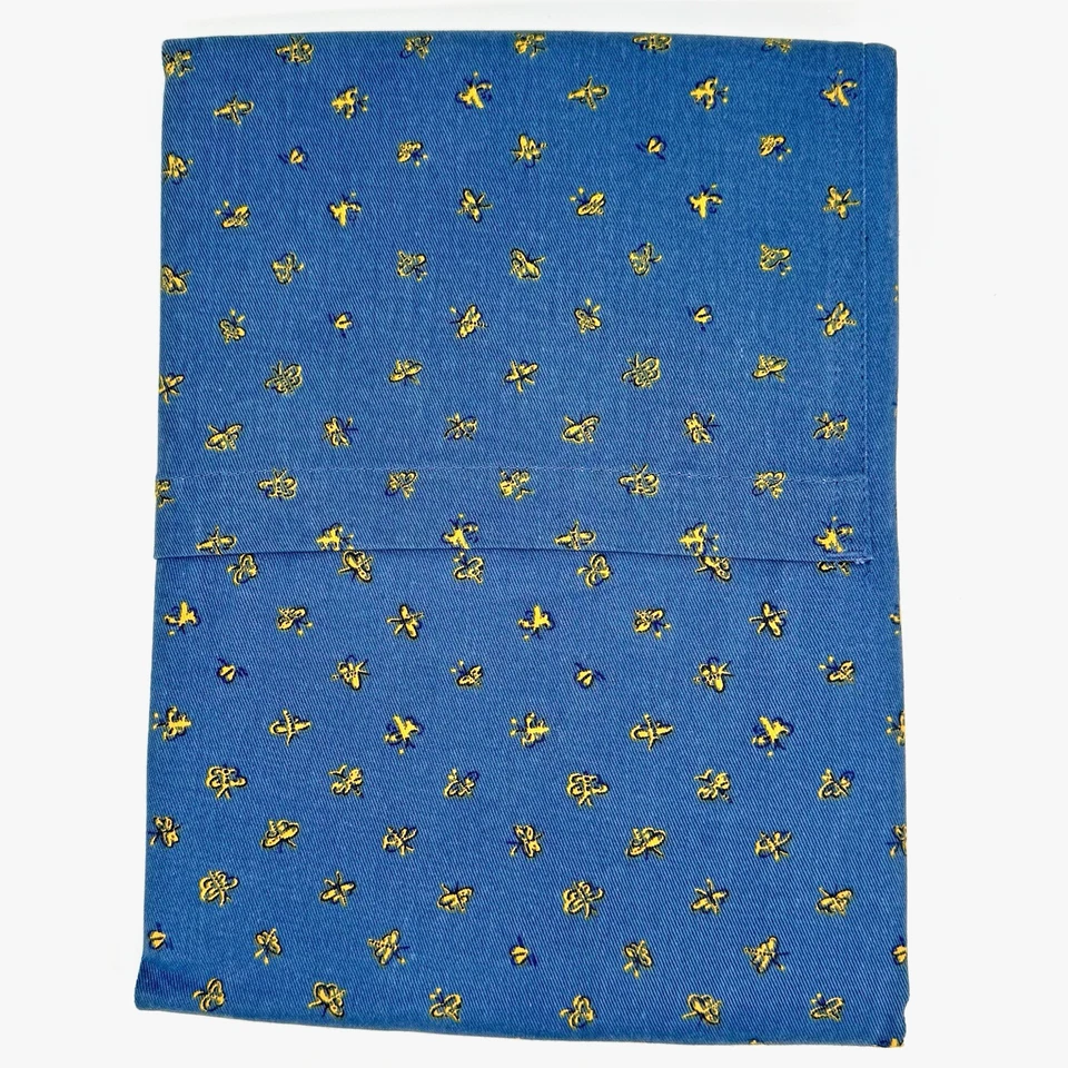 NUEVO Delantal Williams Sonoma Adulto Provenza 100% Algodón Azul Francés Country Floral Foto 4 de 4