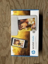 HP Sprocket Studio Digital Bluetooth Laser Photo Printer 4x6" Pictures (3MP72A)