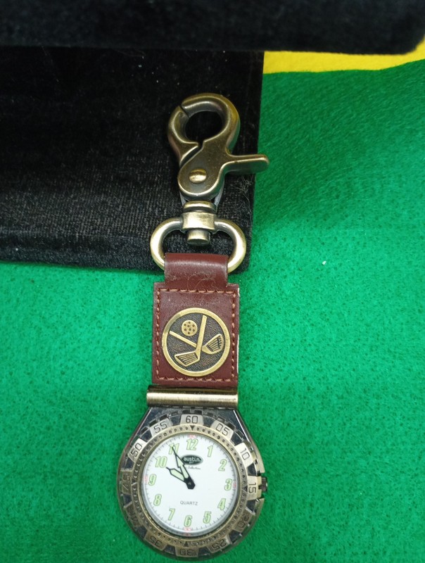 Austin Golf Tor Collection Quartz Watch,Belt Clip, New Battery.