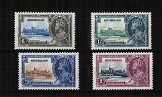 Seychelles 1935 Silver Jubilee Omnibus Set Mounted Mint