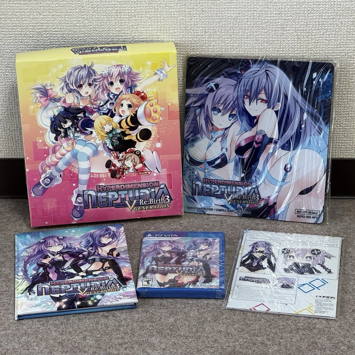 Hyperdimension Neptunia Rebirth 1 – PS Vita – Version USA – Occasion Bon état