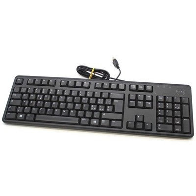 USB TASTATUR MIT KABEL DELL ITALIENISCH 0DJ507 KB212-B KB4021 COMPUTER NOTEBOOK