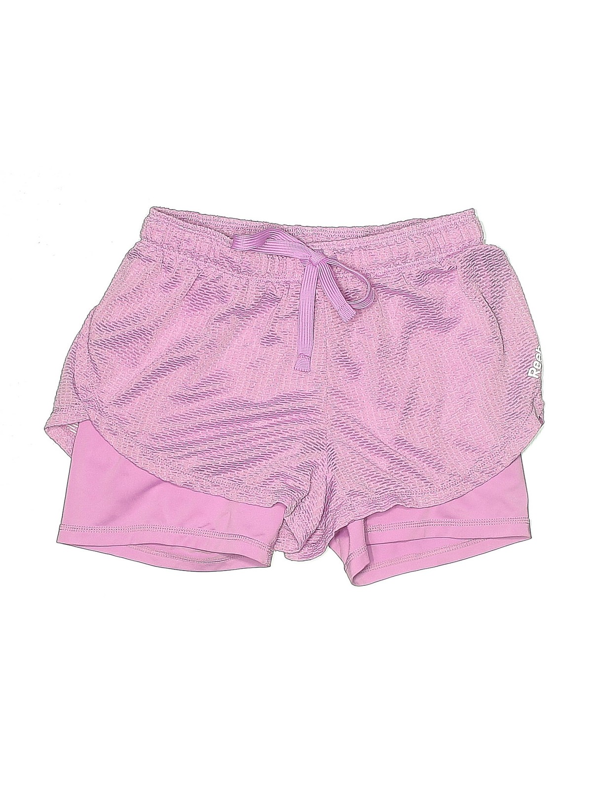 Reebok Women Pink Athletic Shorts XS