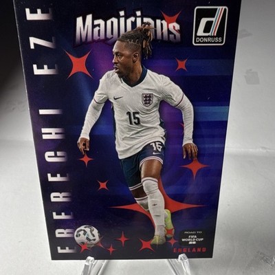 Panini 2025-26 Donruss Road to FIFA WC Magicians Eberechi Eze #23 ENG