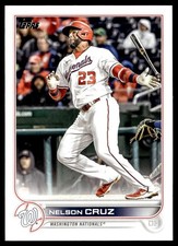 2022 Topps Update Nelson Cruz Washington Nationals #US194