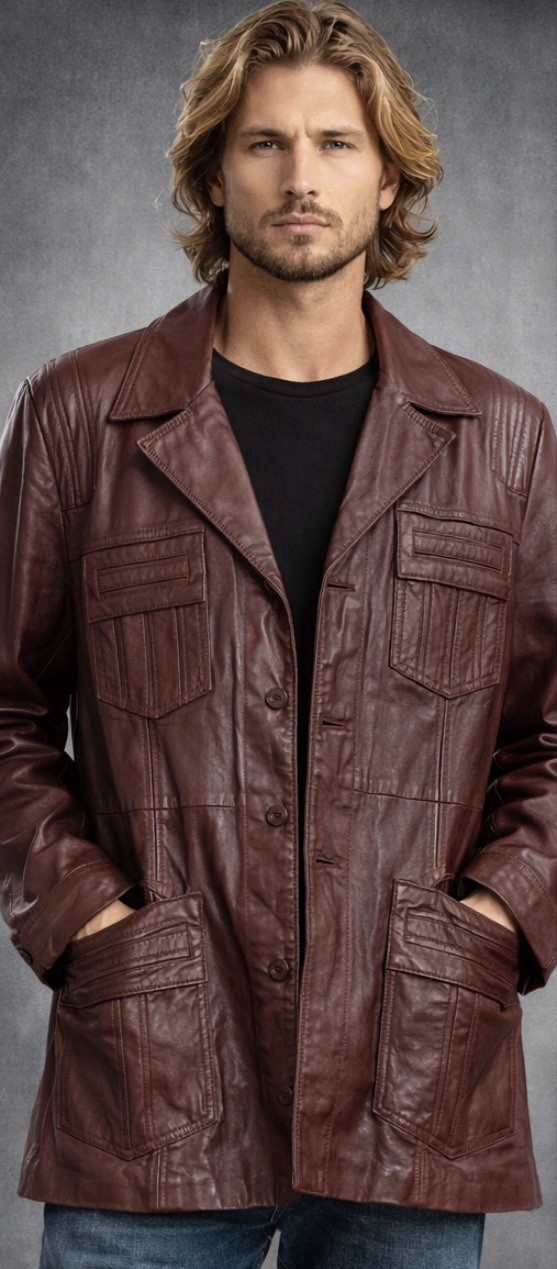 Wilson’s Leather Vintage Stylish 70’s Blazer For Men Excellent Condition Size 42 image 8