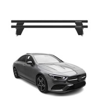 Menabo DachträGer GrundtäGer FüR Mercedes CLA C118 2019-2026 75Kg Alu Schwarz 2X
