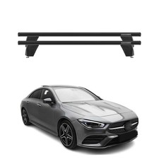 Menabo Dachträger Grundtäger für Mercedes CLA C118 2019-2026 75kg Alu Schwarz 2x