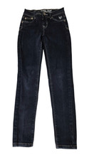Justice Size 10 S Girls Dark Wash Skinny Jeans