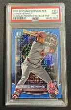 Jj Wetherholt 2025 Bowman Chrome Mega Box /150 🔥🔥🔥PSA 9🔥🔥🔥