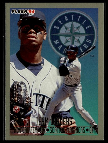 Ken Griffey Jr #12 1994 Fleer Team Leaders card