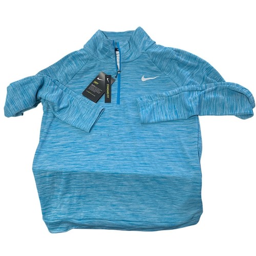 Camiseta para correr Nike Pacer media cremallera talla XS azul claro para mujer - Imagen 12 de 13