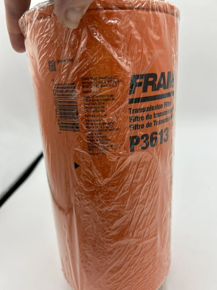 Lote de 4 filtros de transmisión automática FRAM P3613 para MACK MR, PETERBILT 357, VOLVO WG Foto 3 de 4