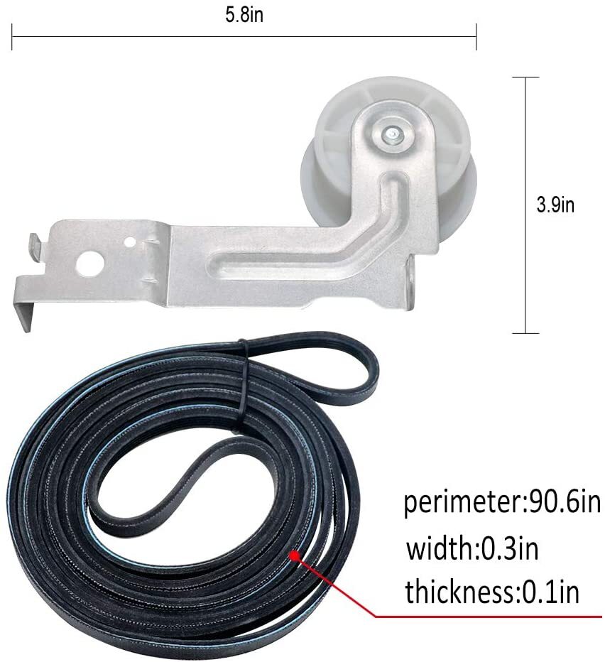 Dryer Belt Pulley Samsung DV448AEP/XAA DV448AEW/XAA DV45H7000EW/A2 DVG52M7750W eBay