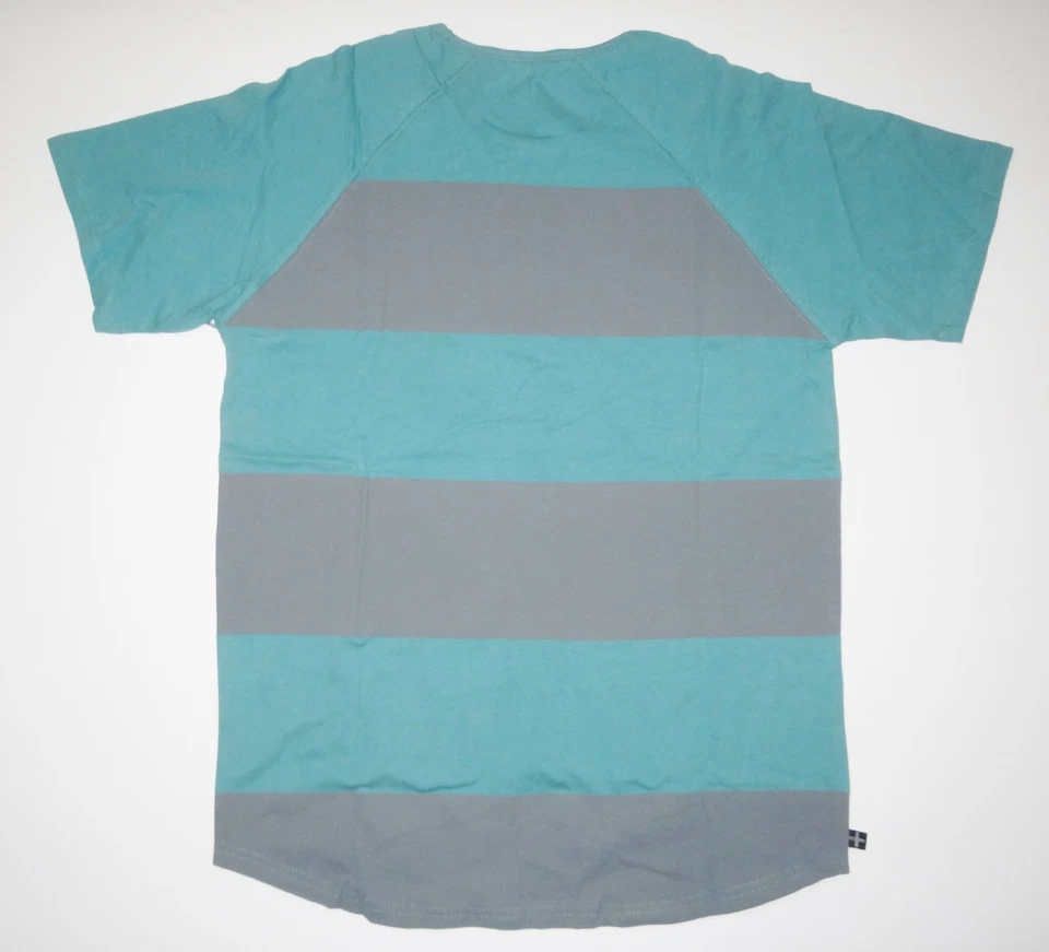 Camiseta de algodón raglán Tavik Flores Crew para hombre talla mediana Foto 2 de 3