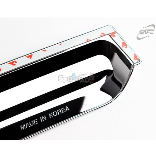 2004-2009 Picanto/Morning Chrome Sun Shade Rain Guard Door Window Visor K-667 - Picture 6 of 6
