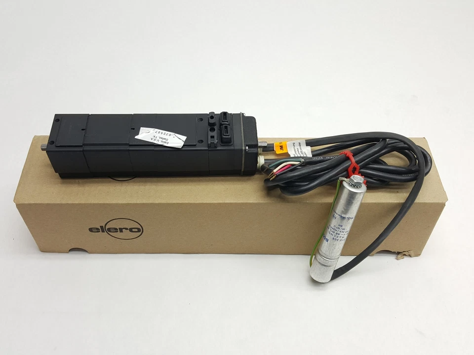 MOTOR OBTURADOR PERSIANO VENECIANO ELERO JM10z BEUREN D-7444 110-120V 120W 30RPM NUEVO Foto 3 de 4