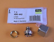 Viega Eurokonus zu Hahnblock für Sanfix Fosta Rohr #1035 Ø16 oder Ø20