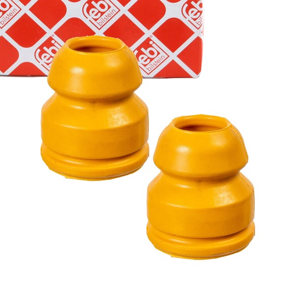 2X febi Anschlagpuffer Gummianschlag FüR Hyundai Accent 4 I10 2 KIA RIO 3 Vorne-image
