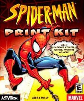 Download Spider-Man: Print Kit PC CD create invitations, cards ...