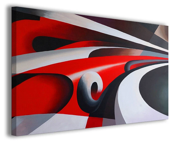 ITALIAN_MODERN_ART_2009 Quadri famosi Tullio Crali V stampa su tela canvas riproduzione