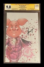 Do You Pooh Invincipooh Atom Eve/Piglet Virgin Variant Signed by Marat comic cover