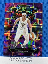 2024 #51 Allisha Gray Panini WNBA Select Concourse Purple Ice Prizm 035/149