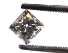 GIA certified loose 1ct VS2 I princess cut diamond vintage antique Natural — photo 2