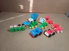 Vintage Fisher Price Lot Little People Figures Vehicles Plane Train Tricycle