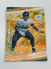 2021 Prestige Football Astral Xtra Points #255 - Rashawn Slater RC - Chargers