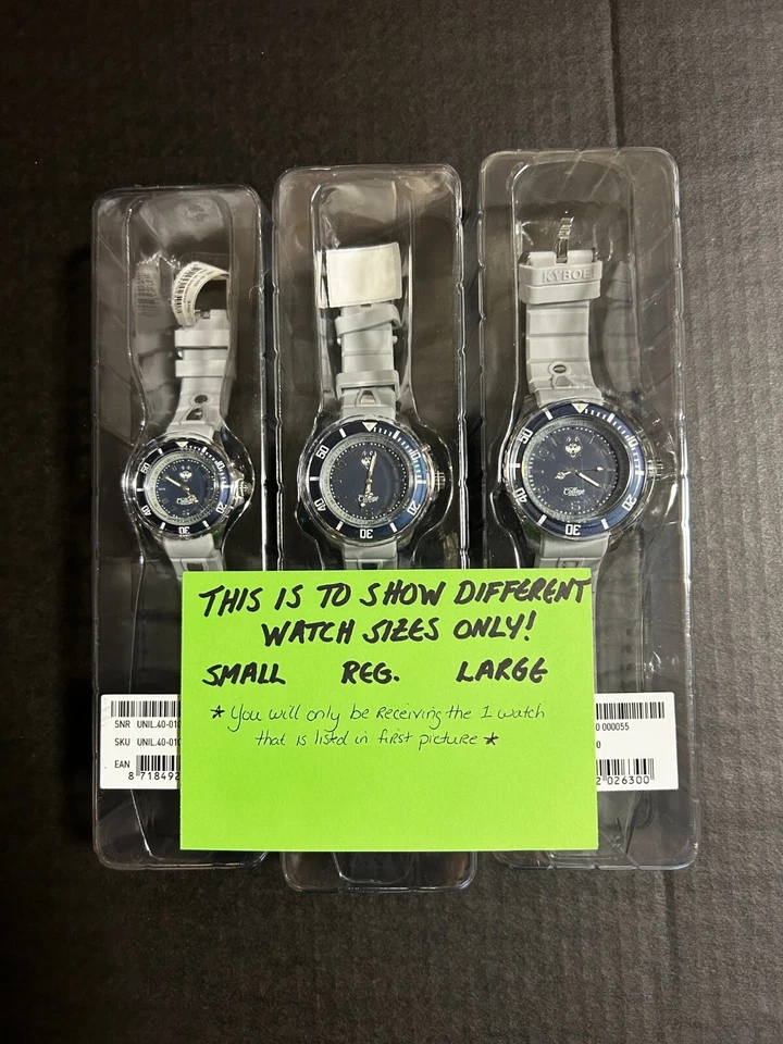 RELOJ SELLADO NCAA USC TROJANS MARCA KYOBE UNIVERSIDAD BANDA NEGRA VENTA AL POR MENOR $190 PEQUEÑO Foto 4 de 4