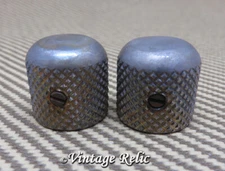 aged KNOBS fit Fender '52 '51 USA Telecaster Esquire Pbass 1950s dome top RELIC