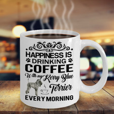 KERRY BLUE TERRIER COFFEE MUG,KERRY BLUE TERRIER MUGS,KERRY BLUE TERRIER MUG,MUG
